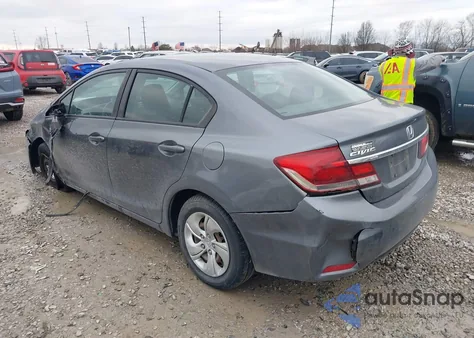 2013 Honda Civic Lx из США, поврежденный, VIN 19XFB2F57DE069476